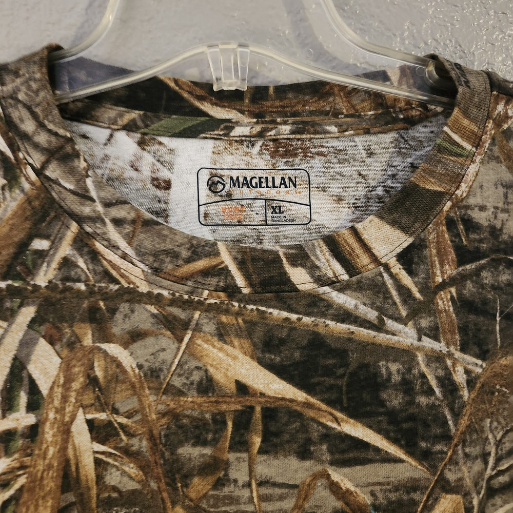 Magellan Realtree Max-5 Camouflage Long Sleeve Shirt, Men's XL